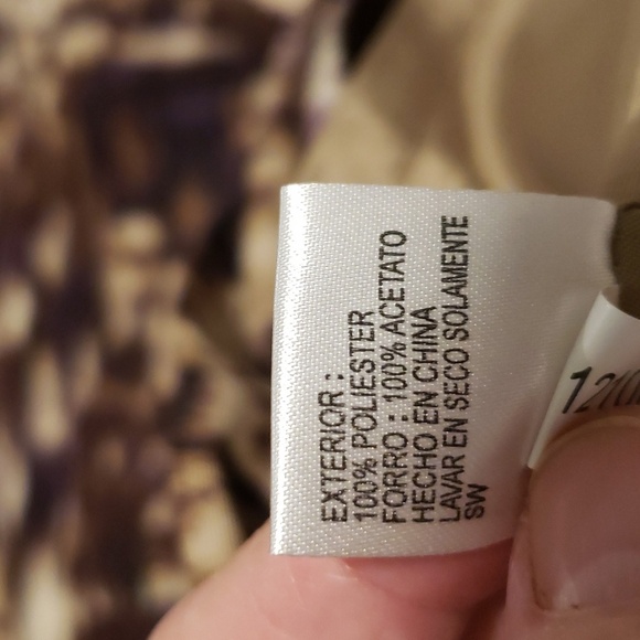 ALEX MARIE GEO PRINT SHEATH DRESS SZ 8 - Picture 15 of 16